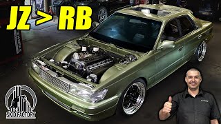 2JZ Swapped Millenium Jade C33 Nissan Laurel [upl. by Llenreb]