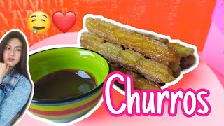 Como hacer CHURROS CASEROS en 2 simples pasos con 3 ingredientes  churrera caseraAlejandra Andrea [upl. by Anil693]