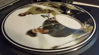 Oasis  Be Here Now  played on limited edition picture disc coloured vinyl LP Be Here Now album [upl. by Bundy]