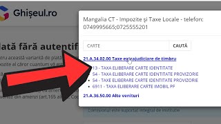 Platesc online Taxa Buletin  Carte Identitate pe ghiseulro [upl. by Nibas364]