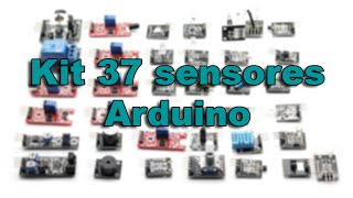 Arduino Kit de 37 sensores 37 in 1 kit  TechKrowd [upl. by Kora]