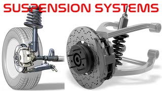 SUSPENSION Explained  Double wishbone  Macpherson Strut  Why suspensions are needed [upl. by Soilissav]