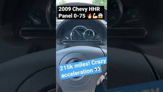 2009 Chevy HHR Panel 075 acceleration [upl. by Avruch]