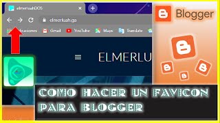 como hacer un favicon para blogger [upl. by Merridie104]