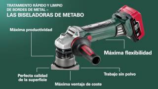 Las biseladoras de Metabo Spanish [upl. by Sonnnie]