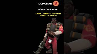 Demoman  Dominating A Heavy  Demoman Voice Lines [upl. by Ecnerat229]