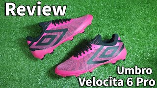 Umbro Velocita 6 Pro FG Review Thai [upl. by Sirrep]