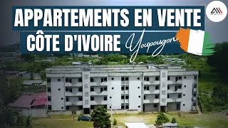 Abidjan 🇨🇮 40 NOUVEAUX Appartements Hauts Standing en Vente pour la DIASPORA [upl. by Jezabella]