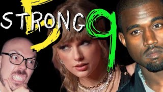 All Taylor And Kanye Anthony Fantano Ratings [upl. by Euqinay]