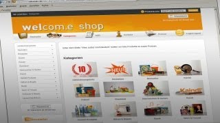 Welcome Onlineshop Trailer [upl. by Swetlana]