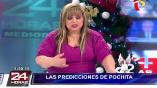 Pochita revela sus predicciones para el 2016 [upl. by Damarra654]