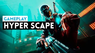 GAMEPLAY HYPER SCAPE PC PS4 XBOne El BATTLE ROYALE de UBISOFT [upl. by Ardin]