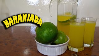 Cómo PREPARAR NARANJADA 🍊  Receta NARANJADA CON AGUA MINERAL🍊 [upl. by Yale]