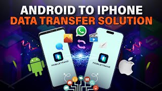 Transfer Your Whole Data From Old Phone To New Phone By MobileTrans [upl. by Dleifxam552]