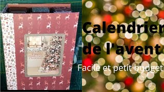 tuto calendrier de lavent facile et petit budget 100 action [upl. by Sucramed]