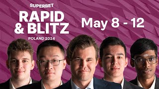 DAY 2 RECAP  Superbet Rapid amp Blitz Poland 2024 GrandChessTour [upl. by Dorelia]