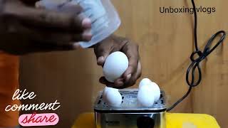 Electric Egg Boiler By Borosil  Egg Boiler Demo and How to Use [upl. by Hilleary27]