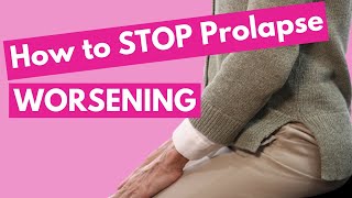 Kegels that STOP Prolapse Worsening  Beginners Guide to Prolapse Repair Exercises [upl. by Laurella]