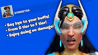 Symmetra Got Nerfed AGAIN  Overwatch 2 [upl. by Reinold720]