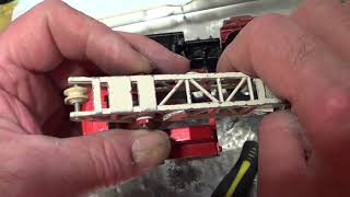 DINKY TOYS JONES FLEETMASTER CANTILEVER CRANE FULL RESTORATION [upl. by Sheaff]