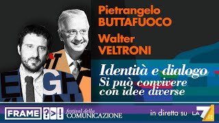 Buttafuoco Veltroni  Identità e dialogo [upl. by Pinzler]