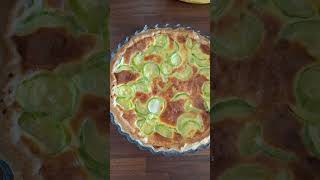 Quiche à la courgette  vidéo censuré sur TikTok à cause des rondelles [upl. by Enyrb]