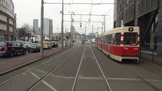 HTM tramlijn 12 Duindorp  Station Hollands Spoor  Rijswijkseplein  GTL8 3025 [upl. by Katlin614]