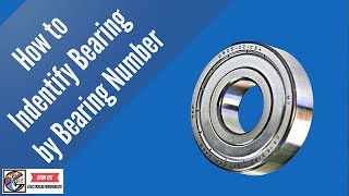 How to Identify Bearings by Bearing Numbers  Calculation and Nomenclature [upl. by Mildred431]