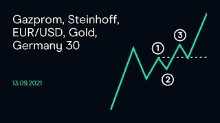 Gazprom Steinhoff EURUSD Gold Germany 30  CMC Börsenbuffet 130921 [upl. by Amein827]