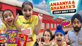 Anaanya amp Shanaya’s First Solo Trip  RS 1313 VLOGS  Ramneek Singh 1313 [upl. by Selestina]