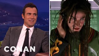 Justin Theroux Breakdanced At Ben Stillers Wedding  CONAN on TBS [upl. by Aleehs]