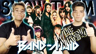 REACTION  BANDMAID with The Warning  SHOW THEM  STAGE3 [upl. by Tamar]