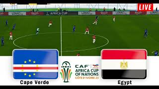 CAPE VERDE VS EGYPT  AFRICA CUP OF NATIONS PREDICTION [upl. by Palma]