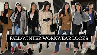 WORKWEAR OUTFIT IDEAS FOR FALLWINTER 2024 [upl. by Nishi]