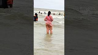 Coxs Bazar sea beach swimming video beach shorts shortsfeed [upl. by Adrienne]