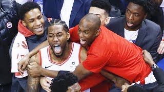 Kawhi Leonard CRAZY GAMEWINNER  Game 7  Raptors vs 76ers  2019 NBA Playoffs [upl. by Arundel824]