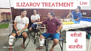 ILIZAROV TREATMENT मरीजों से बातचीत INFECTED NON UNION CASE TREATENT [upl. by Gill]