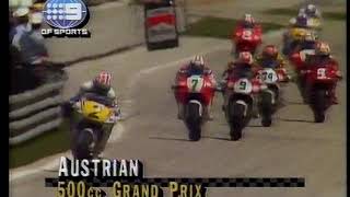 1993 Austrian 500cc Motorcycle Grand Prix [upl. by Hgiellek249]