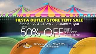 Fiesta Outlet Tent Sale  June 2012 [upl. by Gnilrets]