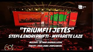 Endri amp Stefi Prifti  Myfarete Laze quotTriumfi i jetësquot Fest60 Nata e dytë [upl. by Hyacinth]