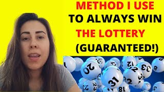 How To Win The Lottery  Strategy I Use and Show HOW TO ALWAYS WIN at Lotto How To Make Money NOW [upl. by Idnyl]