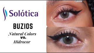 Solotica Buzios Hidrocor vs Natural Colors [upl. by Weight]