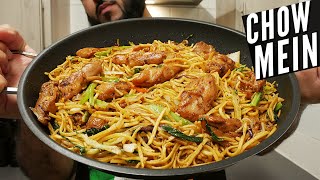 The Best Chicken Chow Mein in 15 Minutes  Chicken Chow Mein Recipe [upl. by Yam]