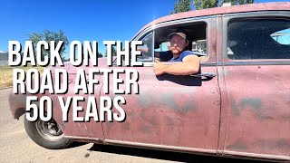 Abandoned 1948 Packard  Roadworthy After 50 Years of Sitting [upl. by Ym]