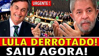 SAIU A NOTICIA LULA DERROTADO FICOU COM MEDO DO POVO [upl. by Jezabella]