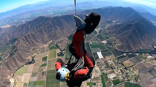 Friday Freakout Crazy Skydive Entanglement Around Students Foot amp Instructors Neck [upl. by Eeladnerb]