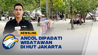 Rayakan HUT DKI Jakarta ke497 Ancol Dipadati Pengunjung [upl. by Panther661]