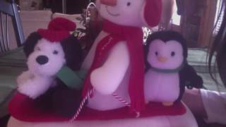 collectable singing snowmen from hallmark [upl. by Marilyn]