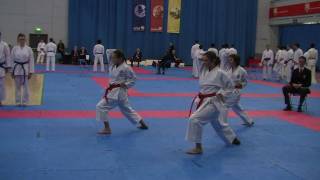 Cambridge Womens Team Kata at BUCS 2010 [upl. by Sheldon]