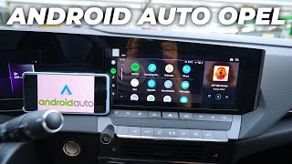 New Opel Android Auto Demonstration Multimedia System 2023 [upl. by Jaan]